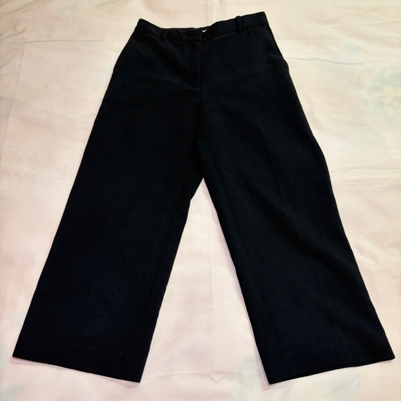 Artizia- Babaton Agency Cropped Pant (Re)ssential Black Size 8 High Rise Trouser - Picture 2 of 9
